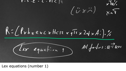 Lex Equation 1