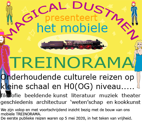 magical dustmen's mobiele treinorama